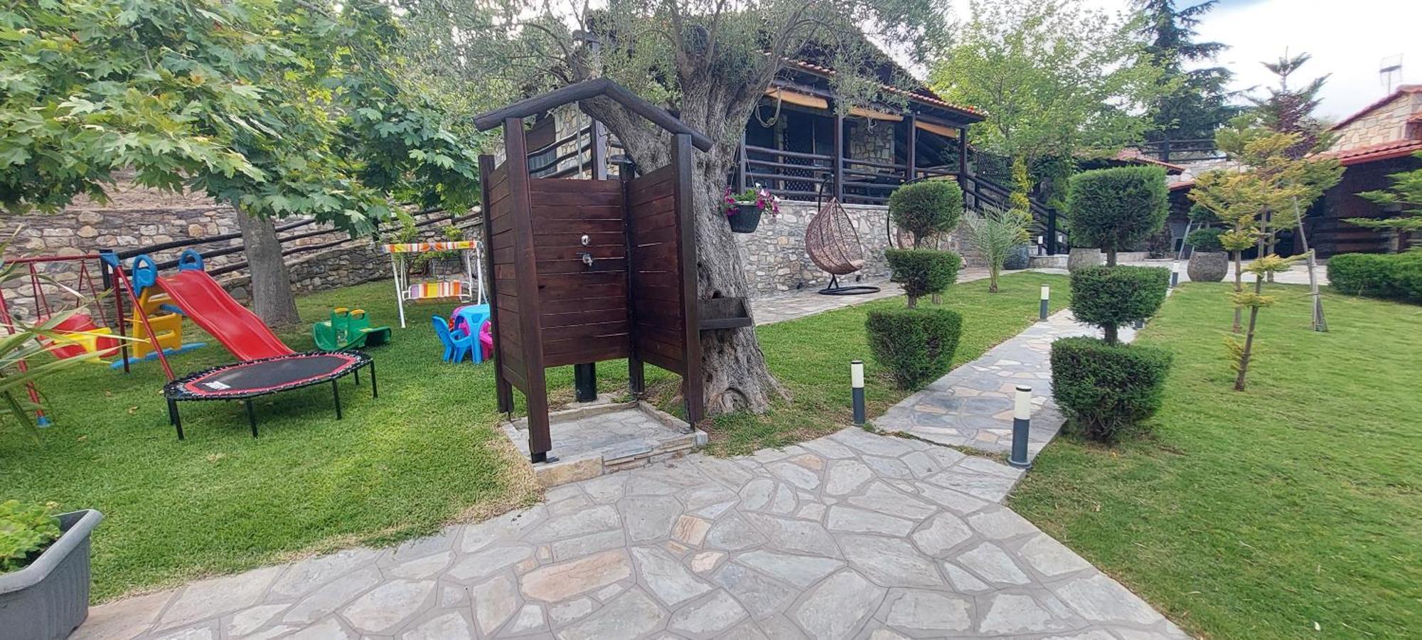 אורמוס פנגיאס Dimitris Villas - Villa 4 מראה חיצוני תמונה